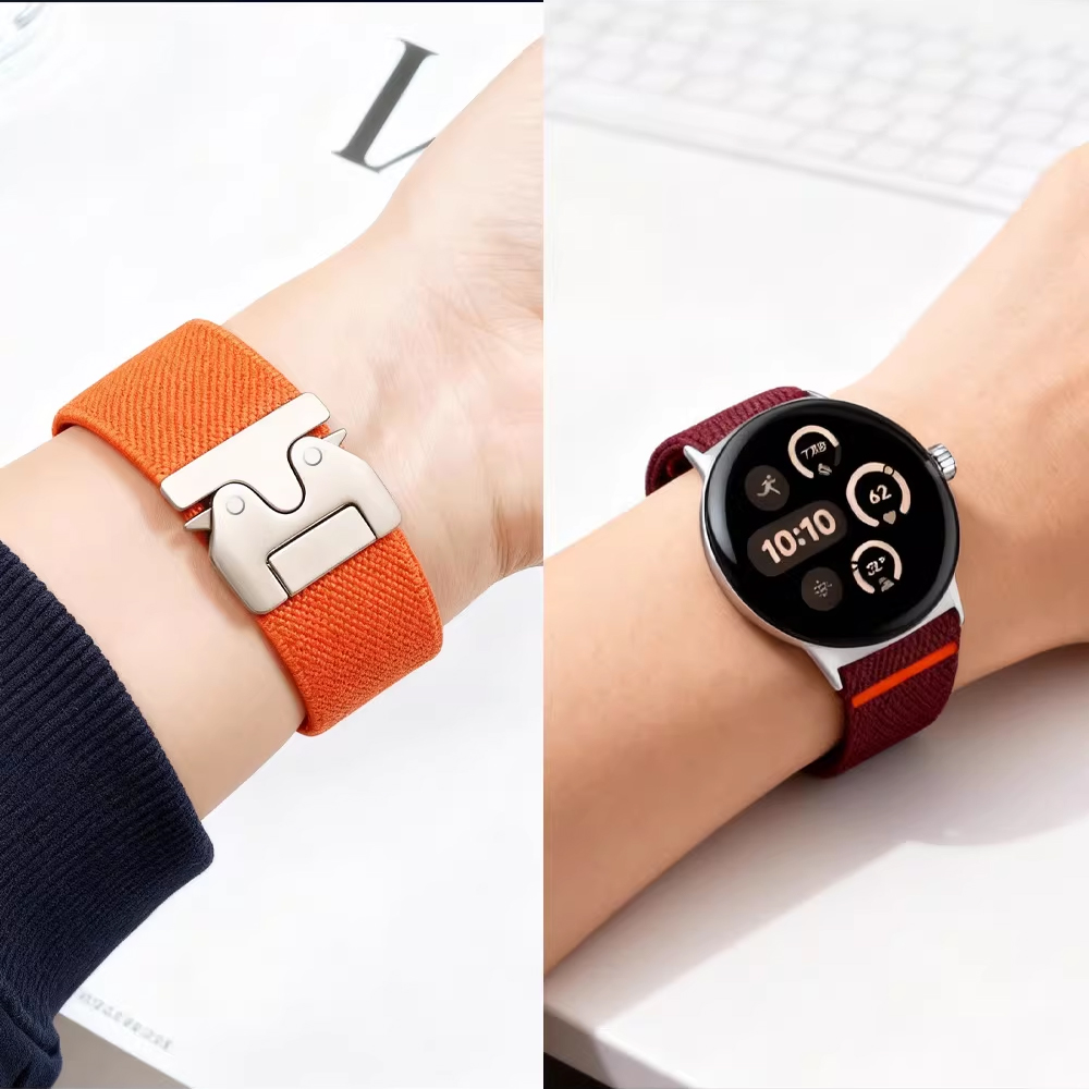 สายรัดข้อมือสำหรับ Google Pixe - Parachute Strap Elastic บทวิจารณ์และราคา