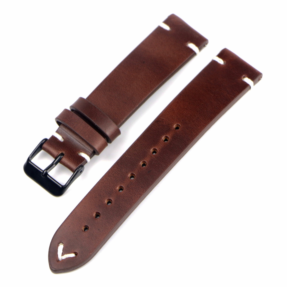 วินเทจแท้18มิลลิเมตร19มิลลิเมต - Suede Strap Watch บทวิจารณ์และราคา