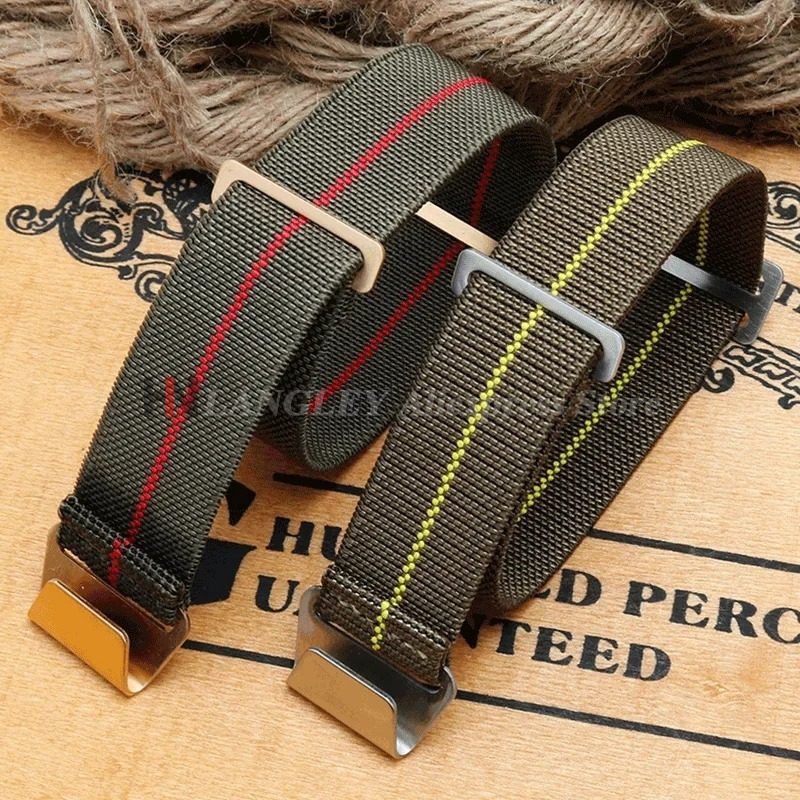 ไนลอนยืดหยุ่นสําหรับนาฬิกา Sei - Parachute Strap Elastic บทวิจารณ์และราคา
