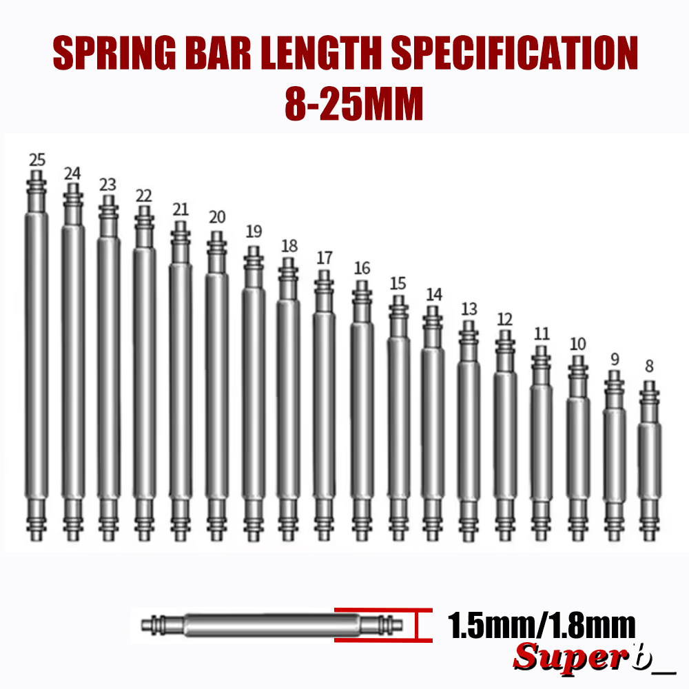 360 ชิ้น เส้นผ่านศูนย์กลาง 1.3 - Spring Bar Tool Set บทวิจารณ์และราคา