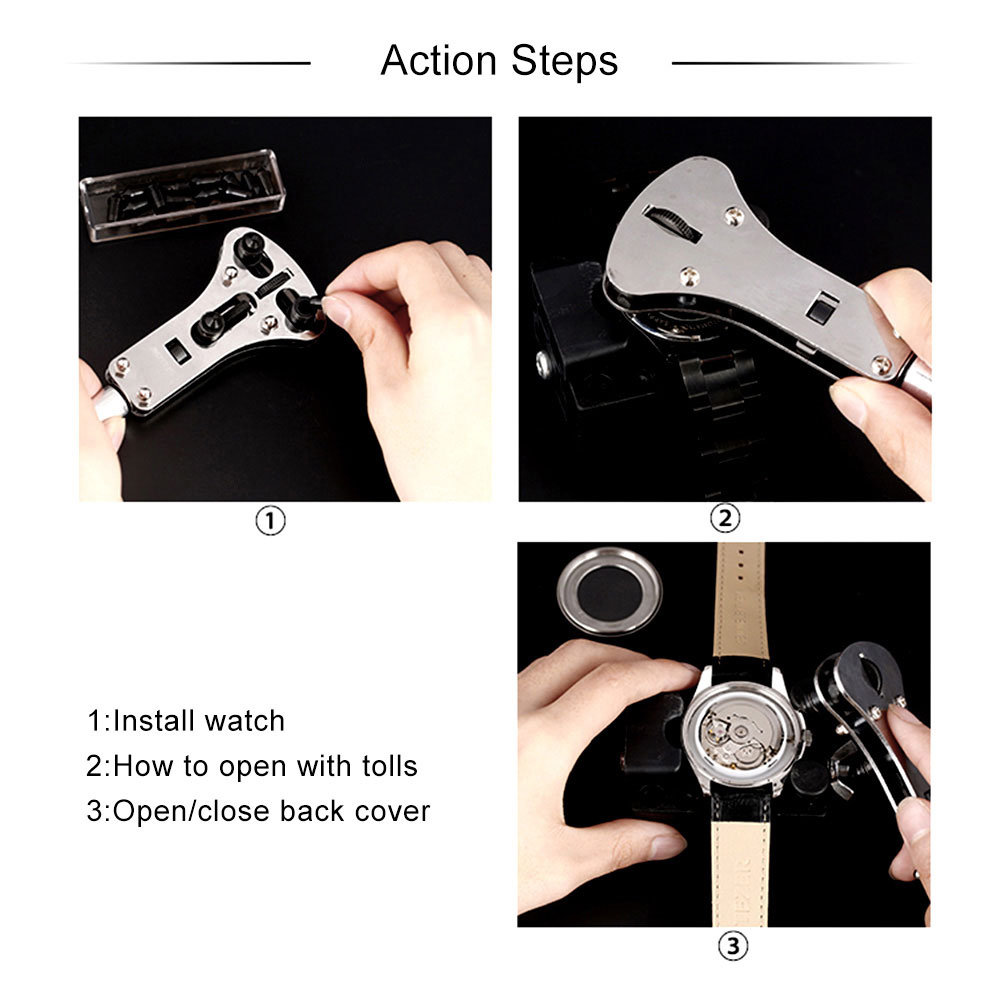 ชุดเครื่องมือซ่อมนาฬิกา BERNY  - Spring Bar Tool Set บทวิจารณ์และราคา