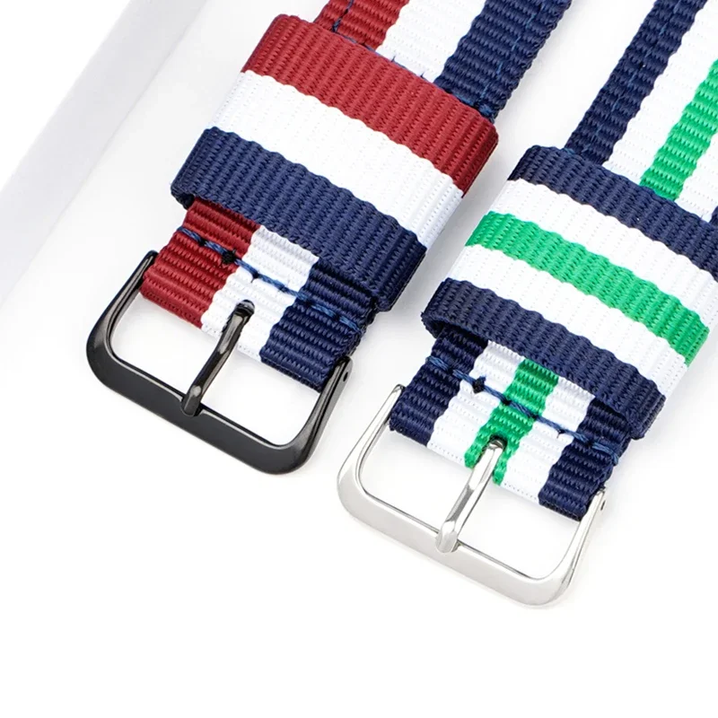 20 มม.22 มม.ไนลอนสําหรับ Samsu - Nato Strap Nylon บทวิจารณ์และราคา