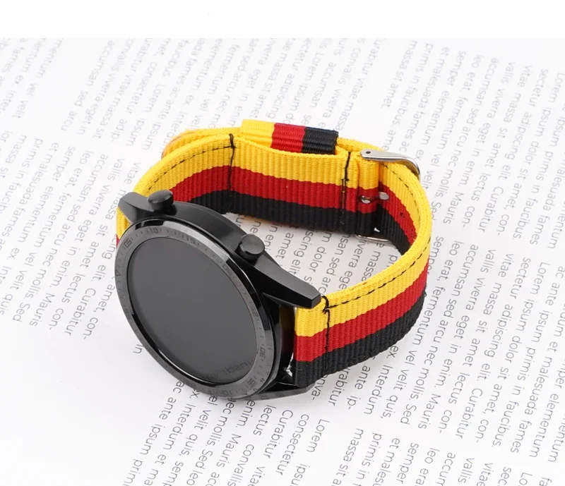 20 มม.22 มม.ไนลอนสําหรับ Samsu - Nato Strap Nylon บทวิจารณ์และราคา
