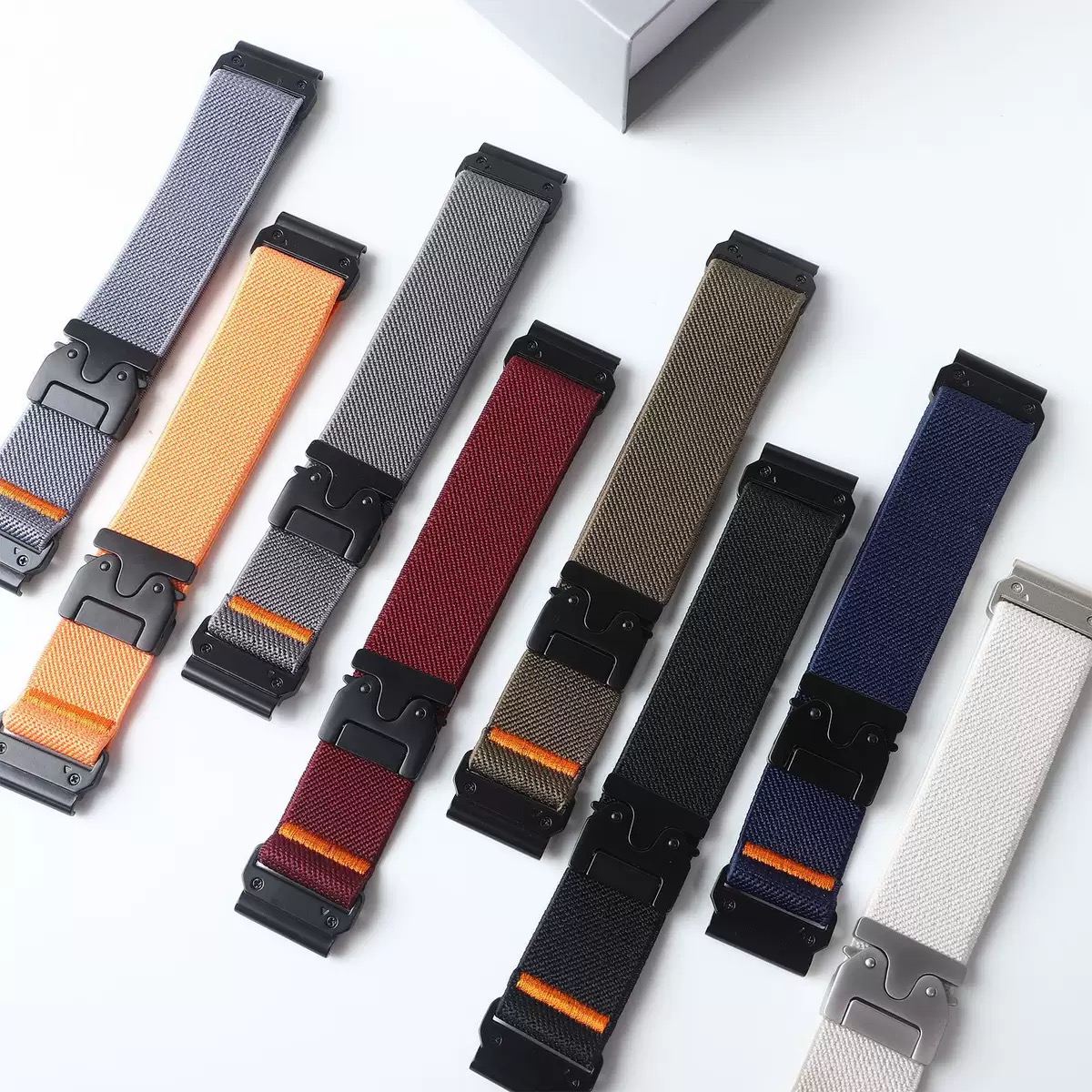 สายรัดข้อมือไนลอนยืดหยุ่นขนาด  - Parachute Strap Elastic บทวิจารณ์และราคา