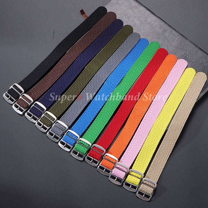 ผ้าใบไนลอนสําหรับนาฬิกา Perlon - Perlon Strap Woven บทวิจารณ์และราคา