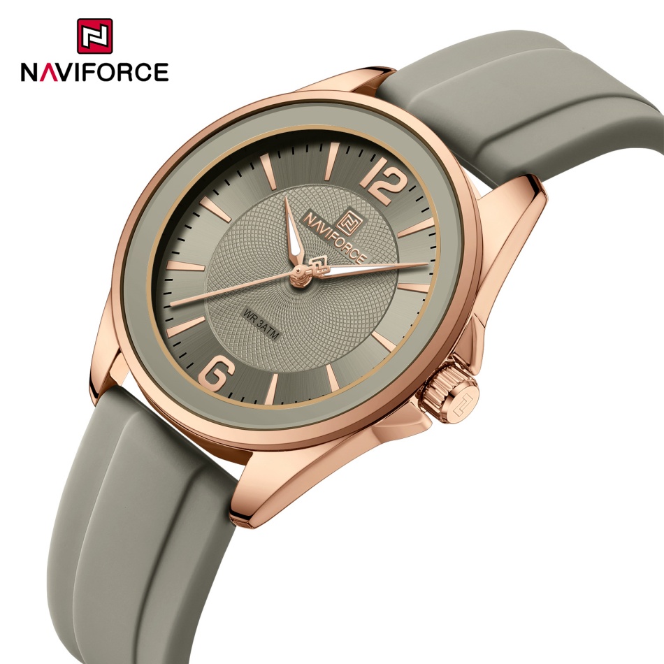 นาฬิกาข้อมือผู้หญิง NAVIFORCE  - Silicone Band Women บทวิจารณ์และราคา