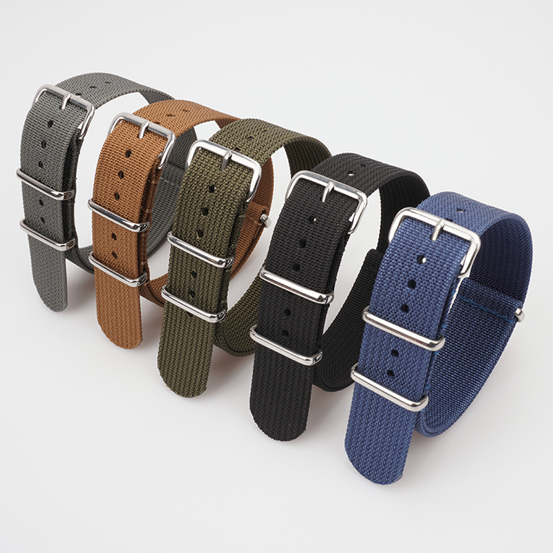 ไนลอนยางสําหรับ Seiko ทหาร Bal - Nato Strap Nylon บทวิจารณ์และราคา