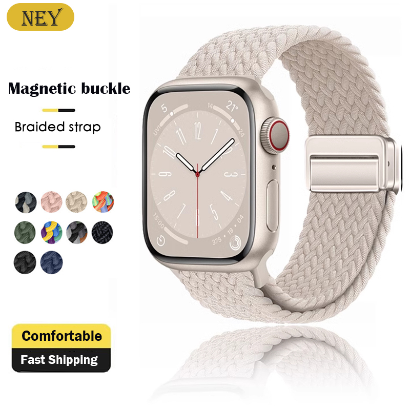 สายถักสําหรับ Apple Watch band - Milanese Loop Magnetic บทวิจารณ์และราคา
