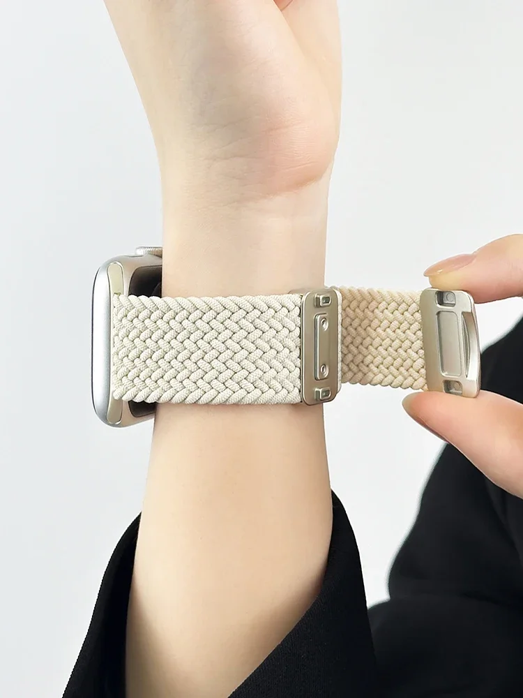 สายถักสําหรับ Apple Watch band - Milanese Loop Magnetic บทวิจารณ์และราคา