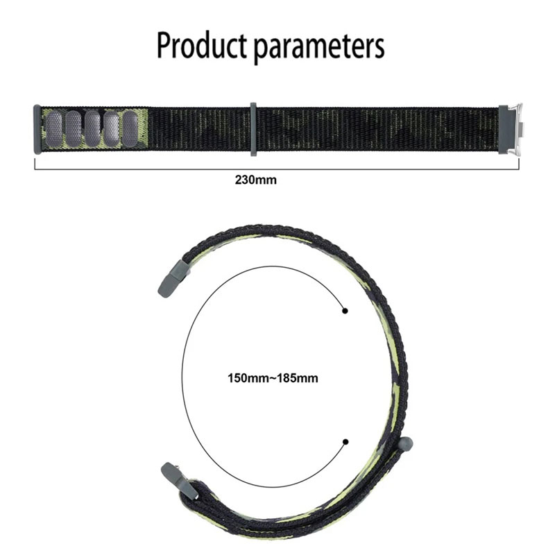 สายรัดไนลอนสำหรับนาฬิกาเรดมี่4 - Sport Loop Velcro บทวิจารณ์และราคา
