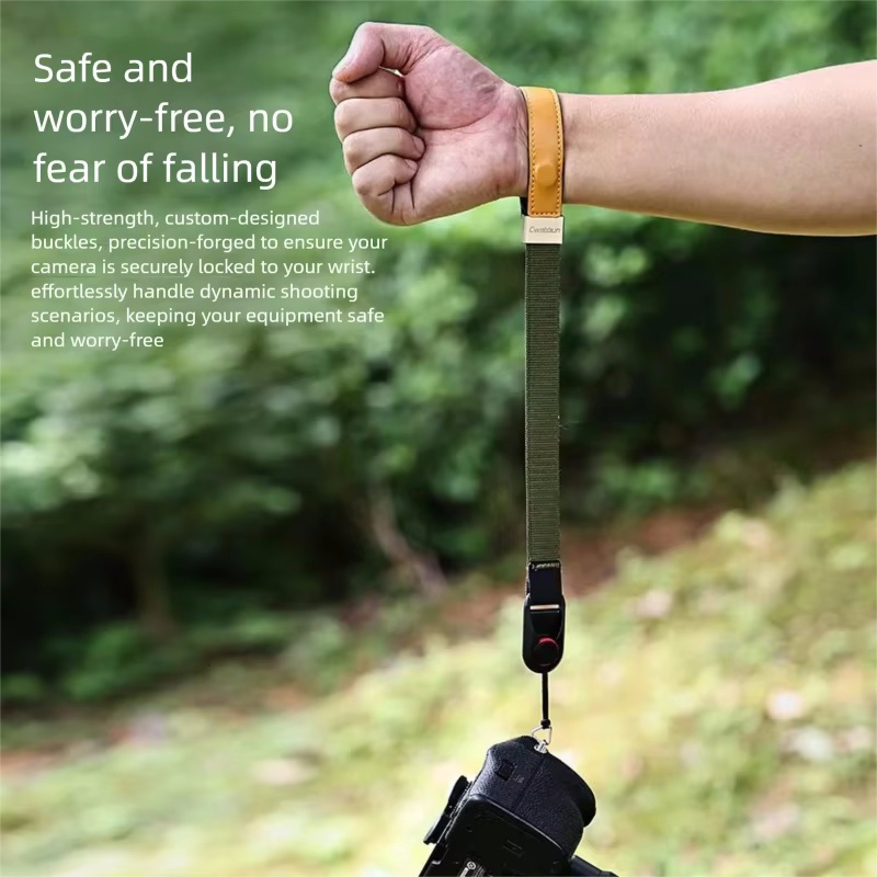 สายคล้องข้อมือกล้องแบบปลดเร็ว  - Leather Strap Quick Release บทวิจารณ์และราคา