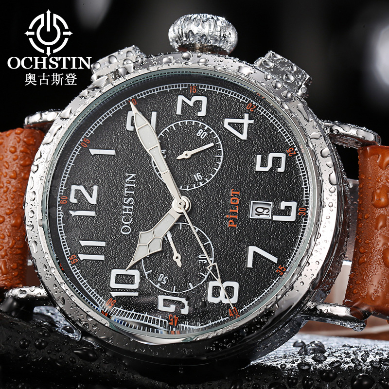 OCHSTIN สายหนังแท้นาฬิกาข้อมือ - Leather Watch Band Men บทวิจารณ์และราคา