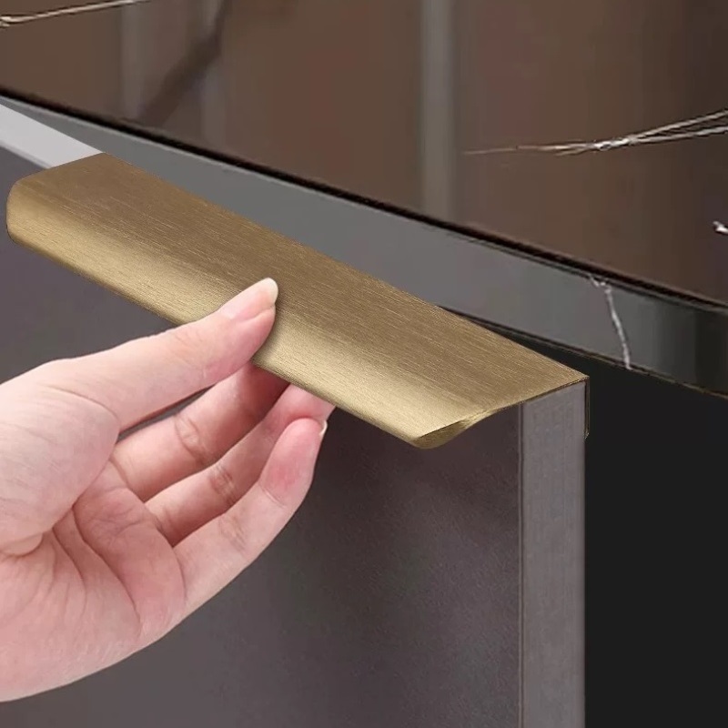 มือจับตู้อลูมิเนียมล่องหนขนาด  - Curved Spring Bar บทวิจารณ์และราคา